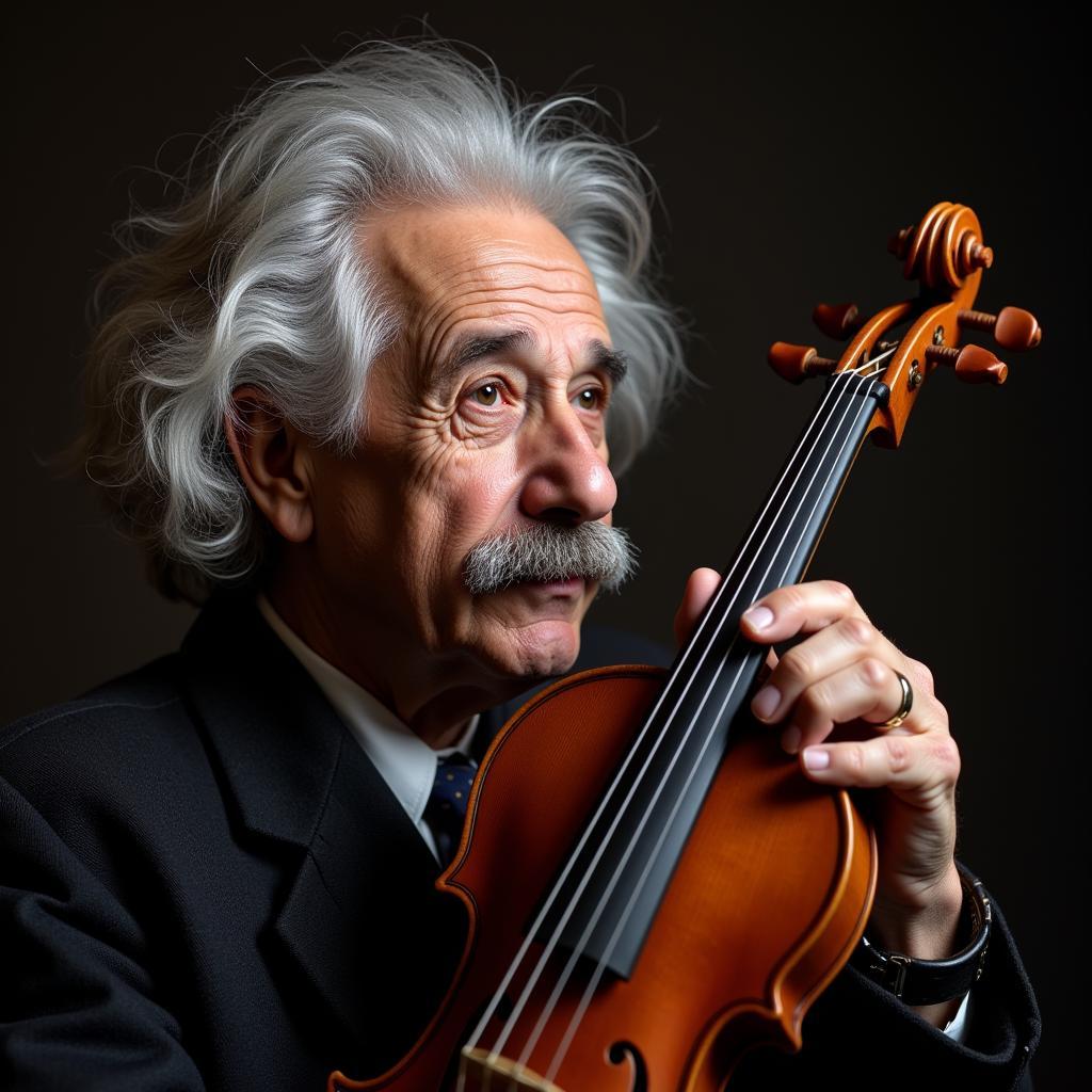 Albert Einstein và cây vĩ cầm của ông