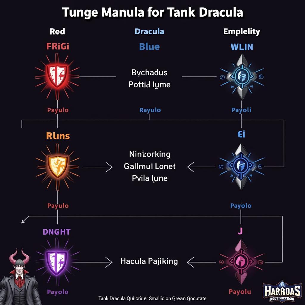 Bảng Ngọc và Phù Hiệu Tank Dracula Tối Ưu