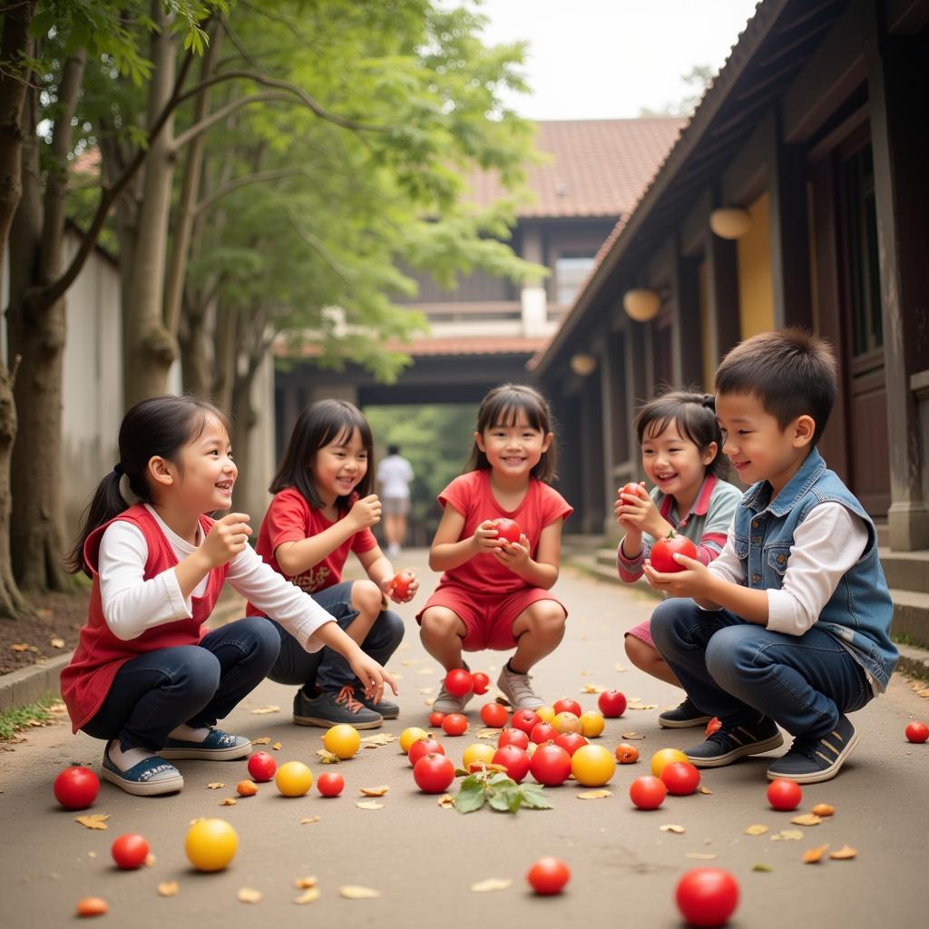 Banh Chơi Banh Đũa - Trò Chơi Dân Gian