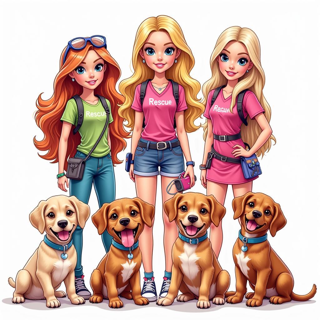 Barbie và đội cứu hộ cún con