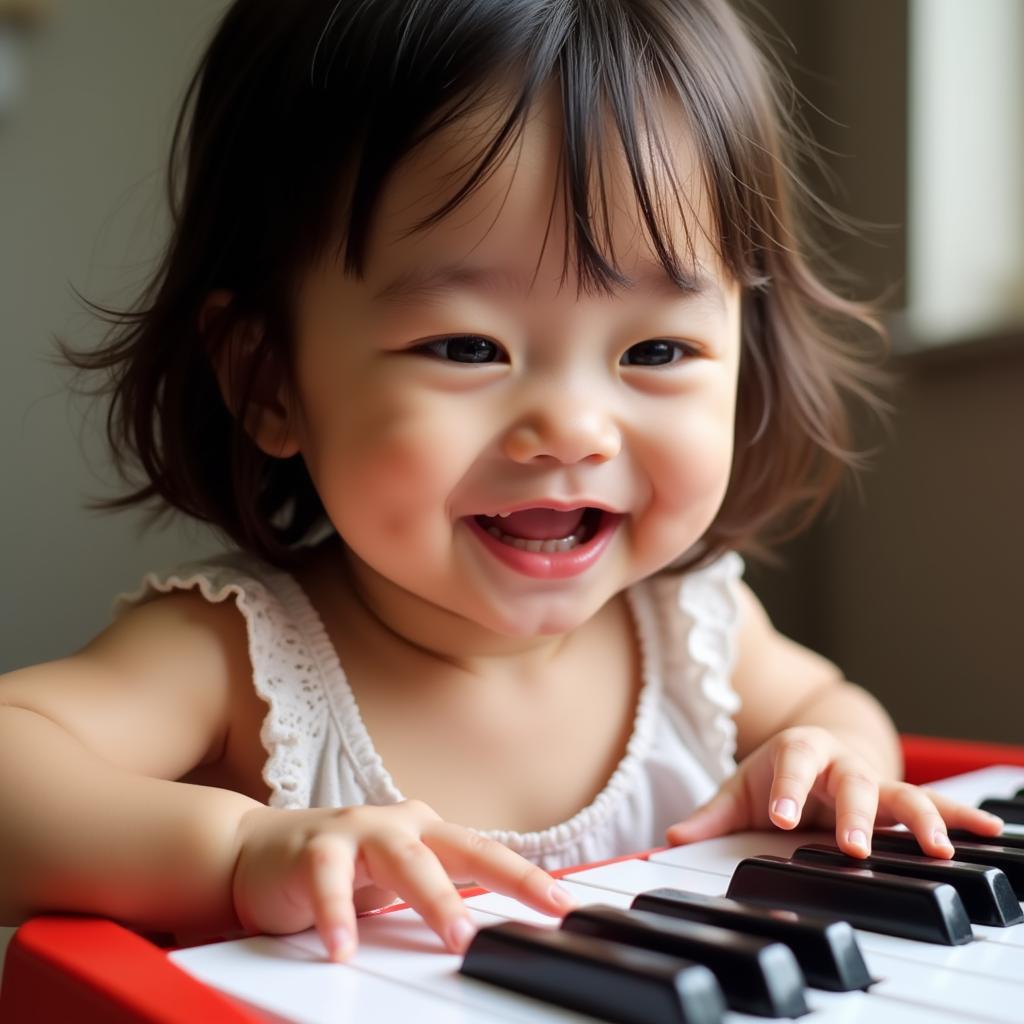 Bé Ngọc Hà Cầm Piano