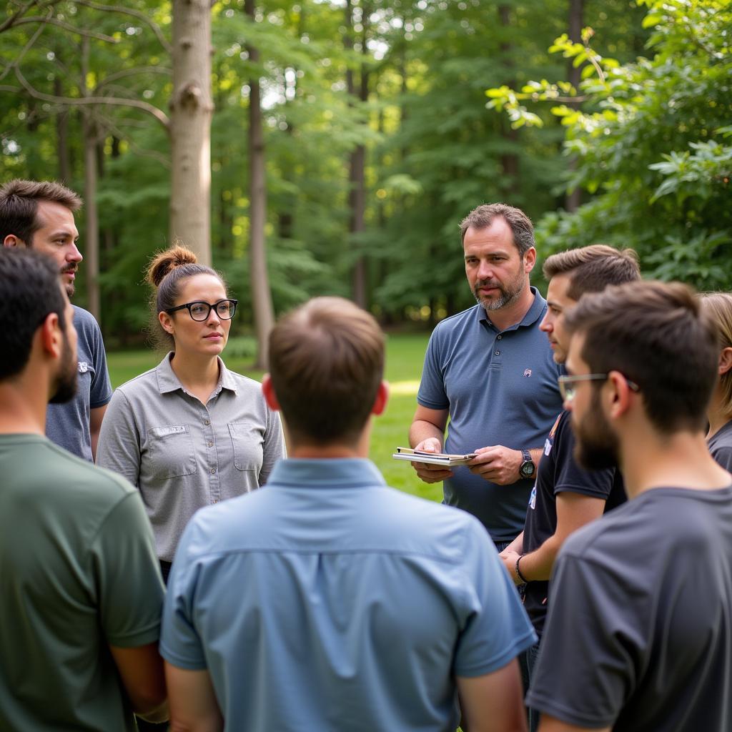 Hình ảnh minh họa cho bí quyết tổ chức team building thành công