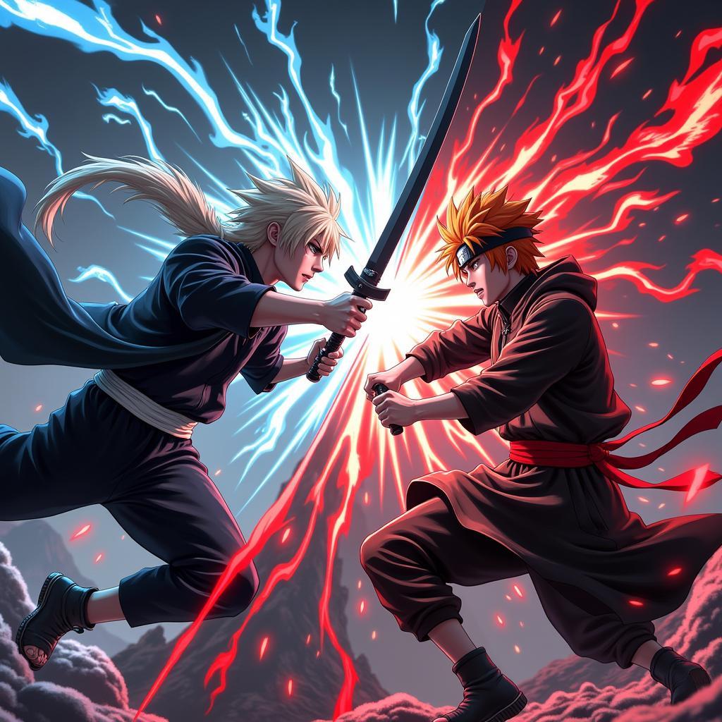 Bleach vs Naruto 2 người chơi - Chế độ 2 người chơi