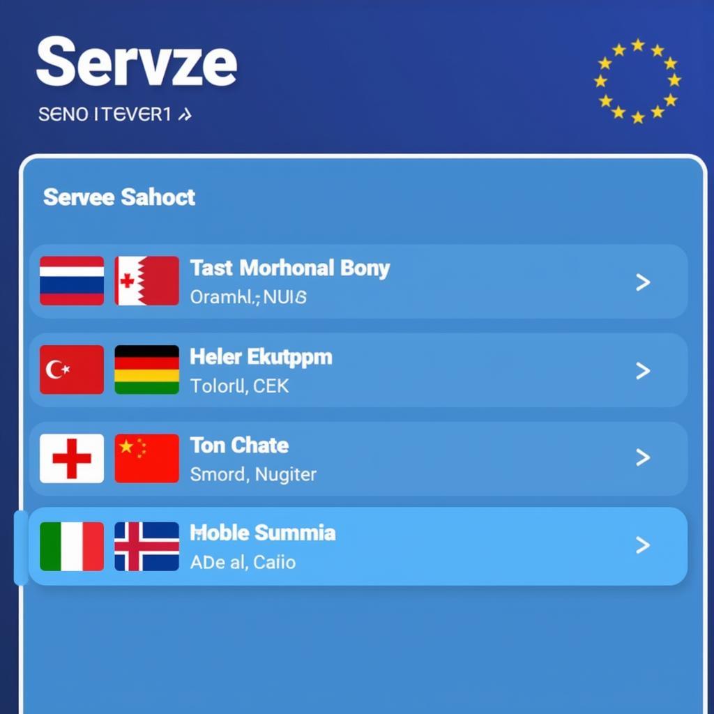 Bnb M servers in Europe