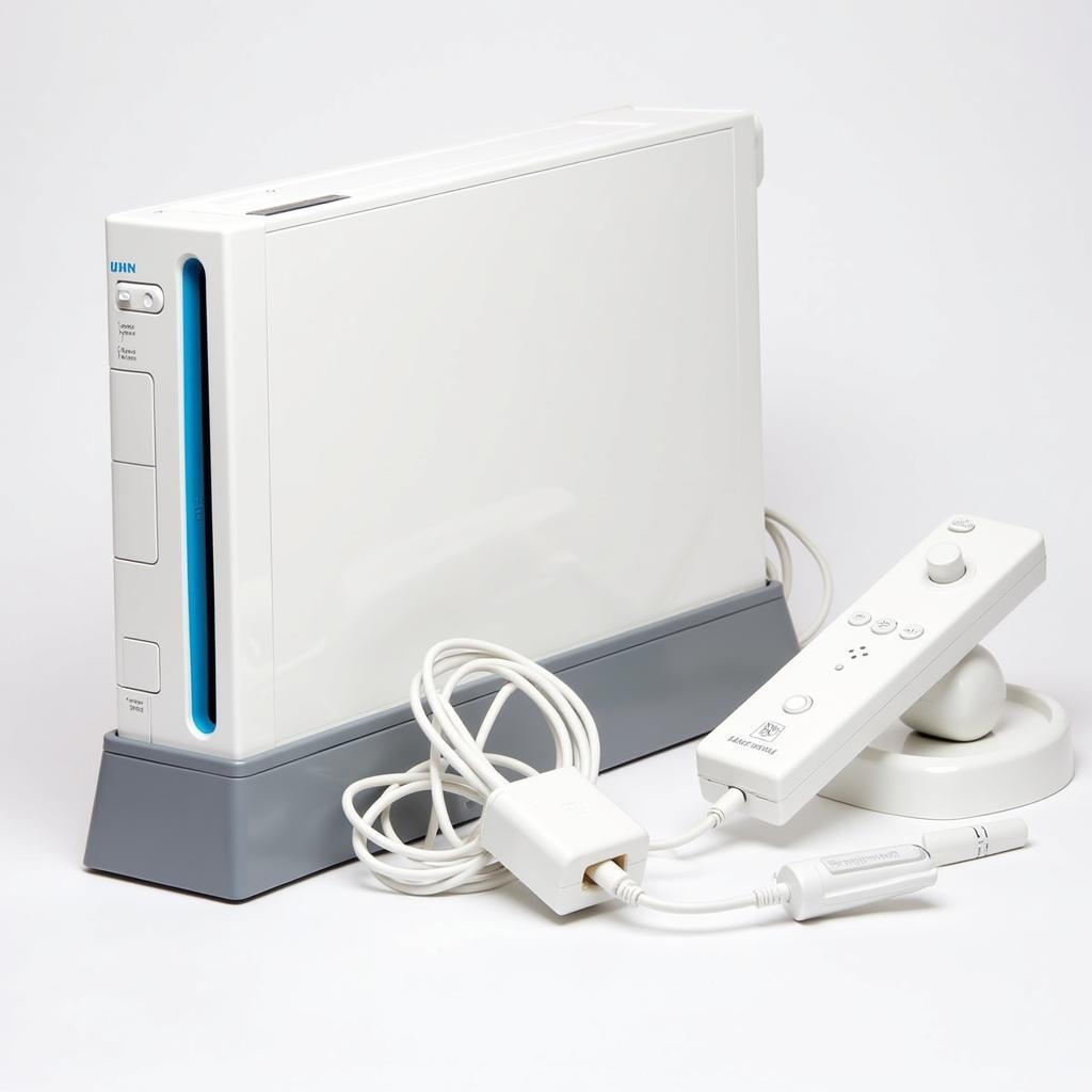 Wii game console set