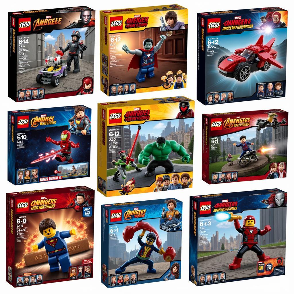 Bộ đồ chơi Marvel Lego