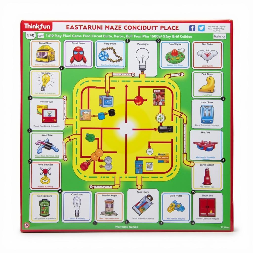 Bộ Đồ Chơi Mê Cung Mạch Điện ThinkFun Circuit Maze