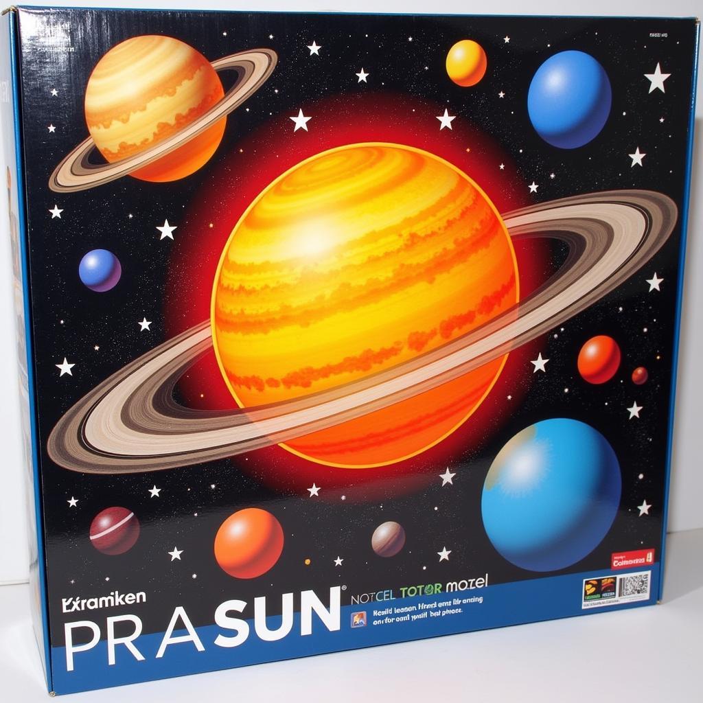 Colorful Solar System Model Kit for Kids