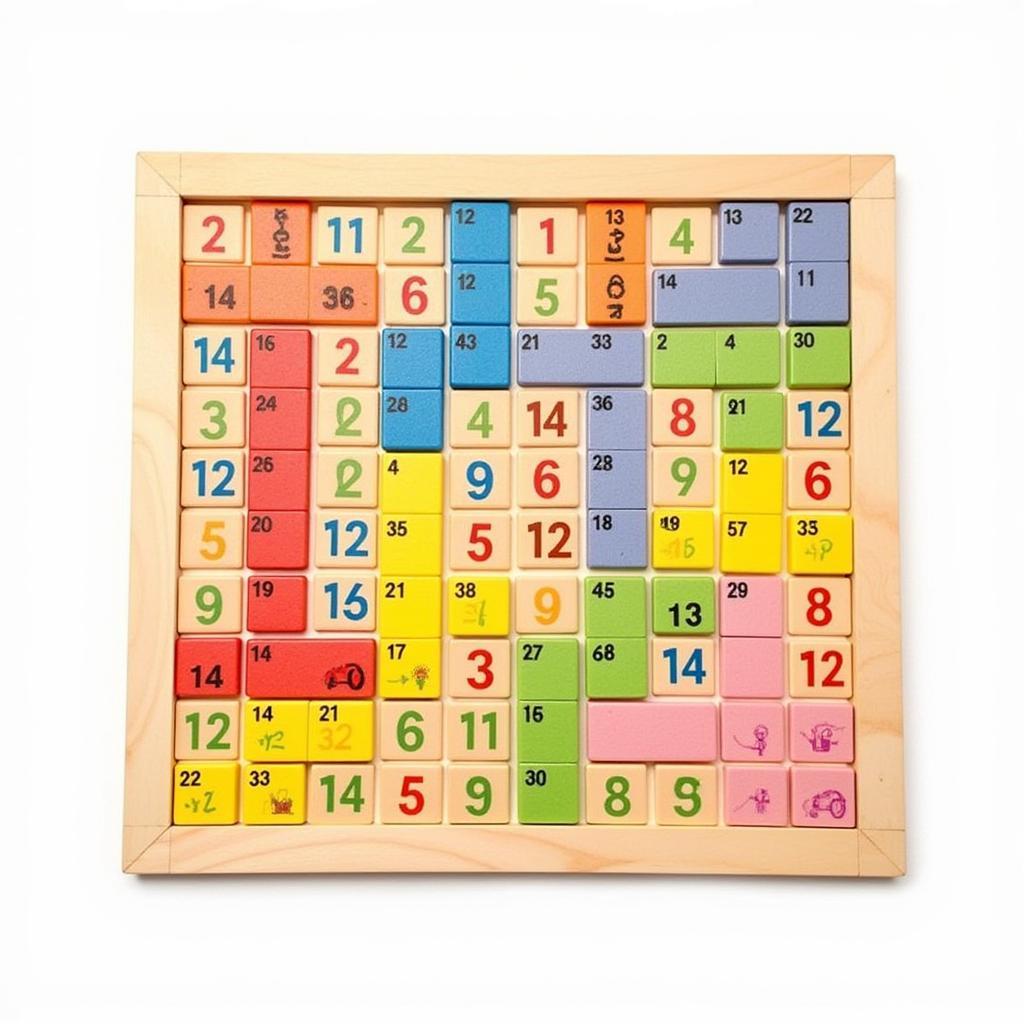 Bộ đồ chơi Sudoku cho bé