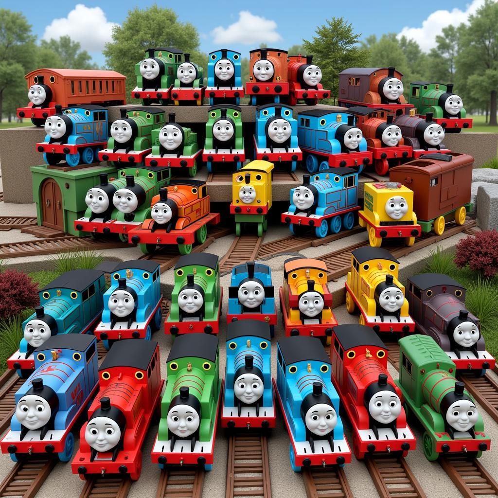 Bộ đồ chơi xe lửa Thomas & Friends đa dạng