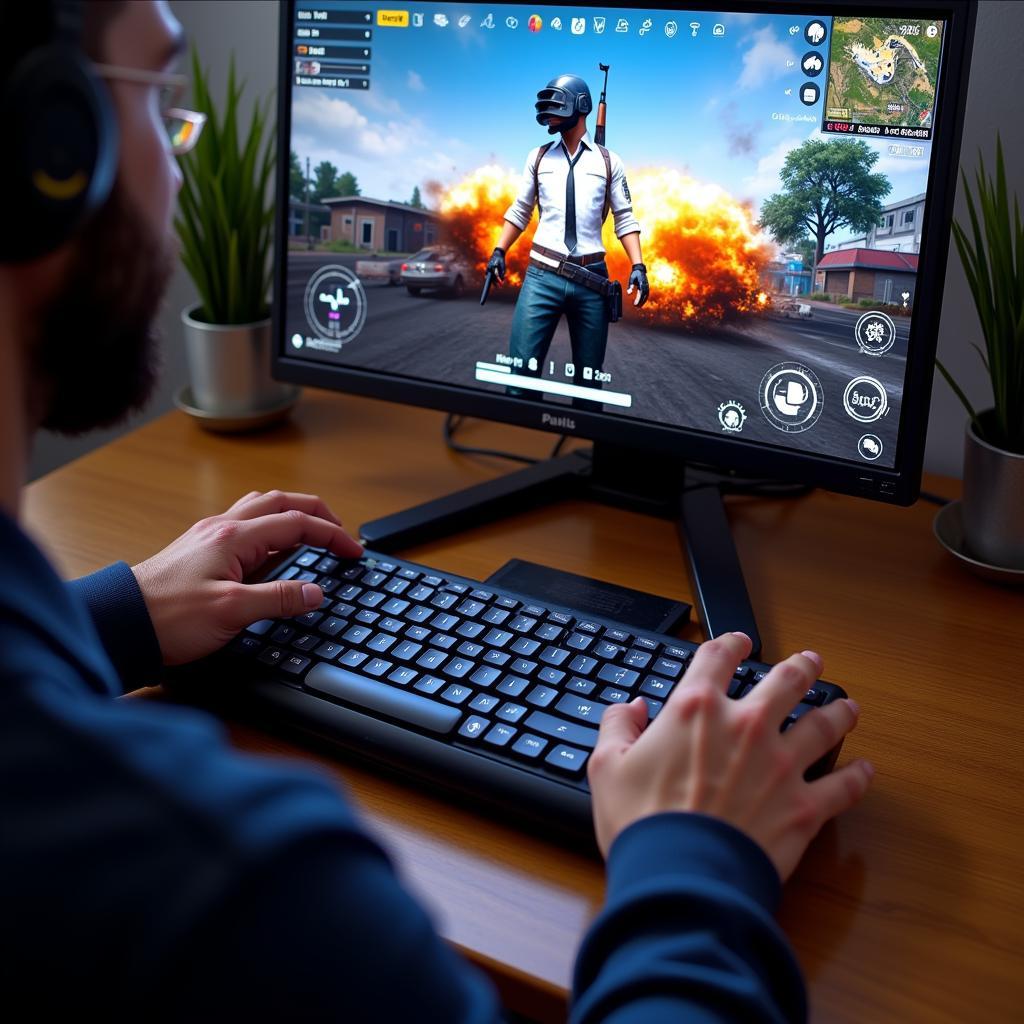 Bộ phím chơi PUBG trên Bluestacks chuyên nghiệp