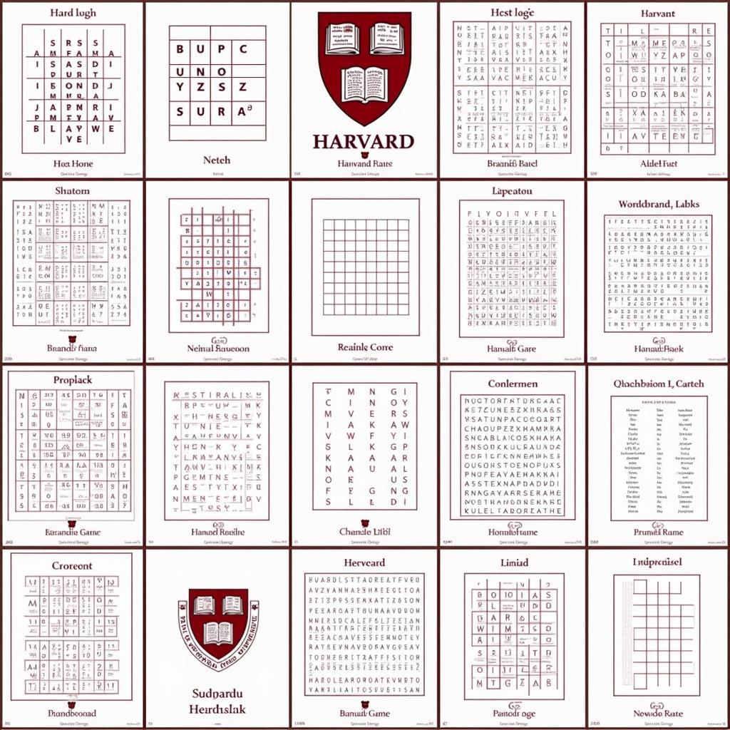 Harvard Mind Game Collection