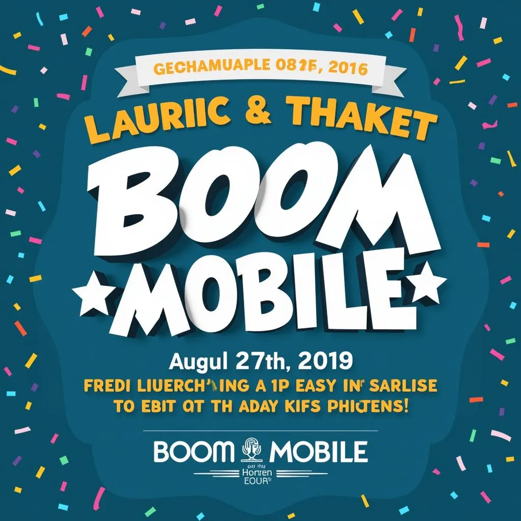 Ngày ra mắt Boom Mobile