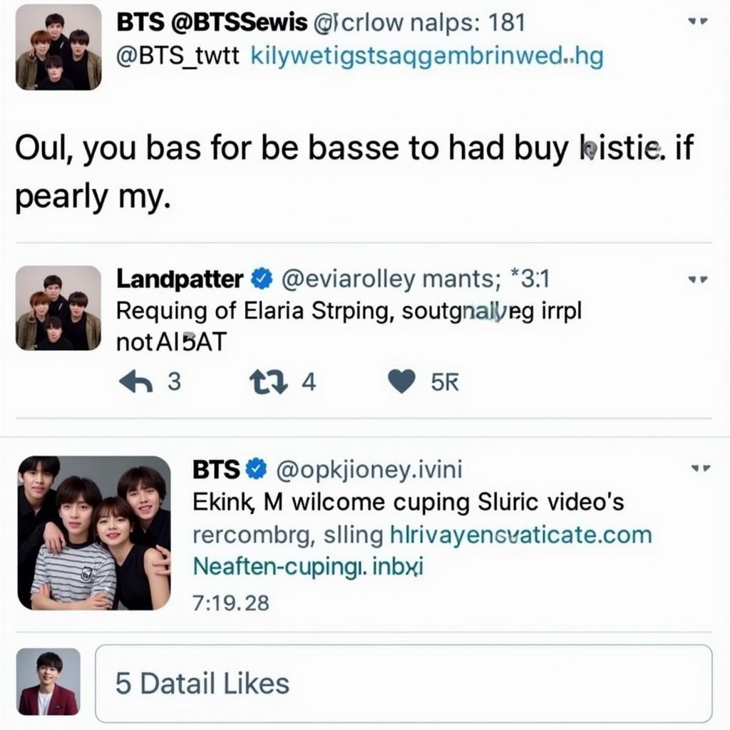 BTS Twitter Chính Thức