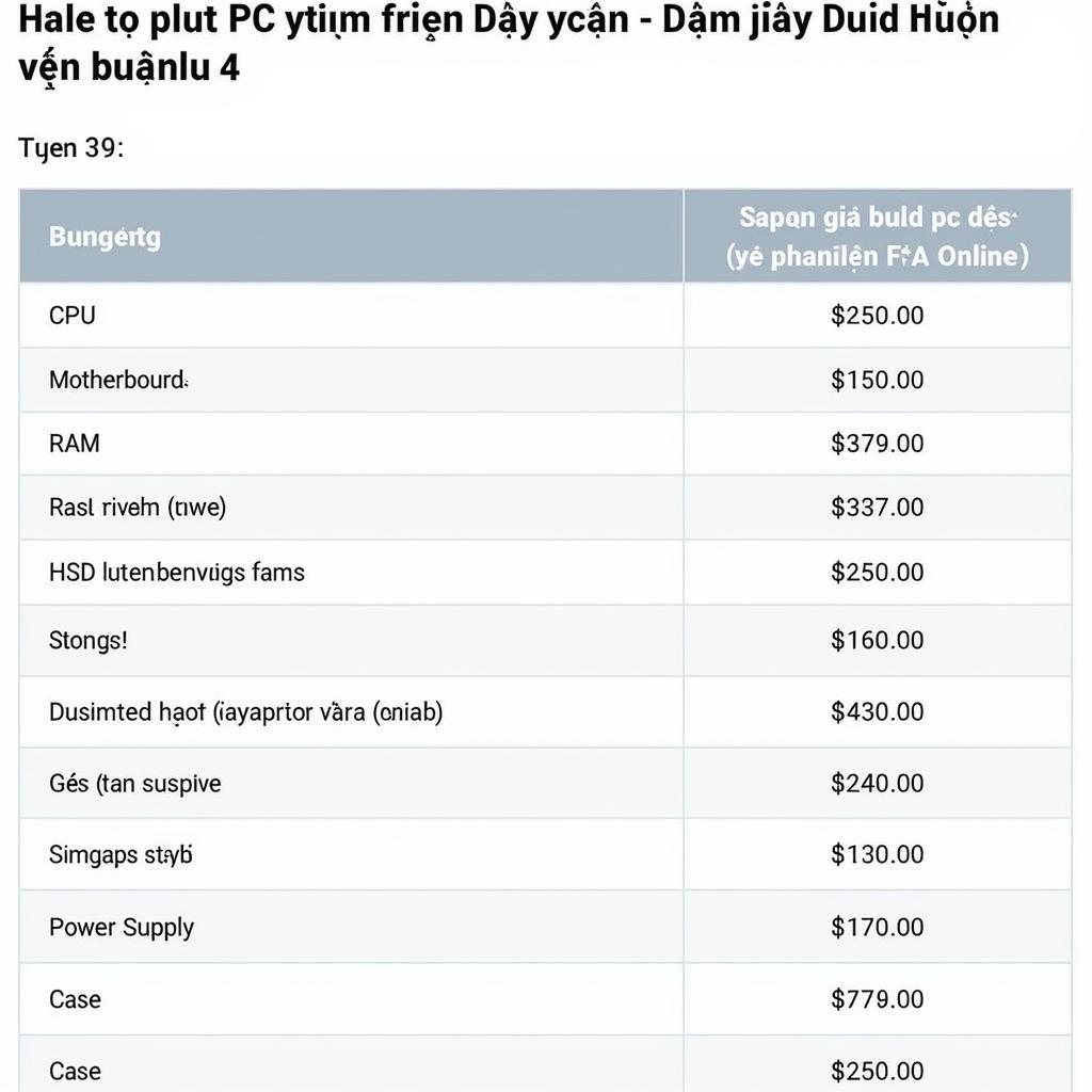 Build PC giá rẻ chơi FO4