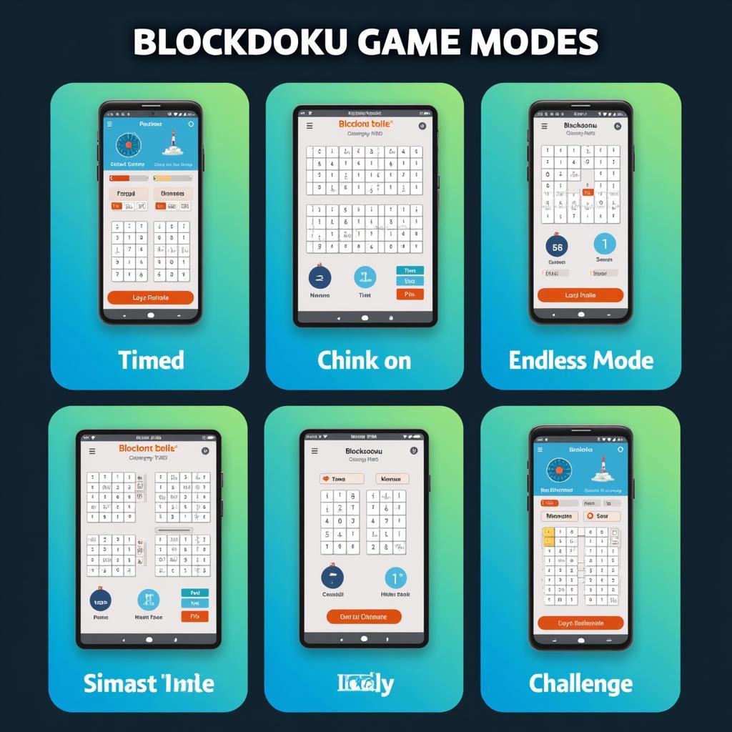 Các chế độ chơi Blockudoku