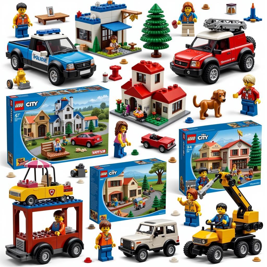 Các dòng sản phẩm Lego