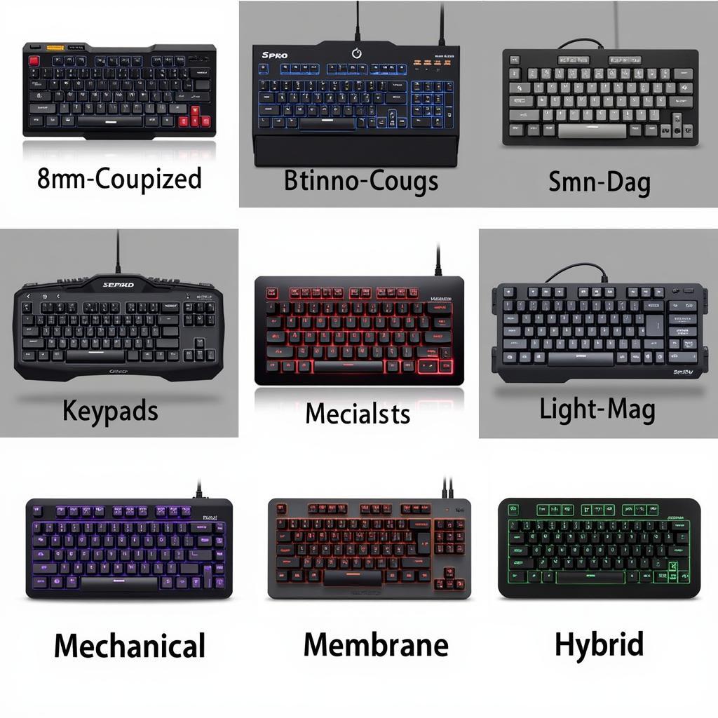 Various Types of Gaming Keypads