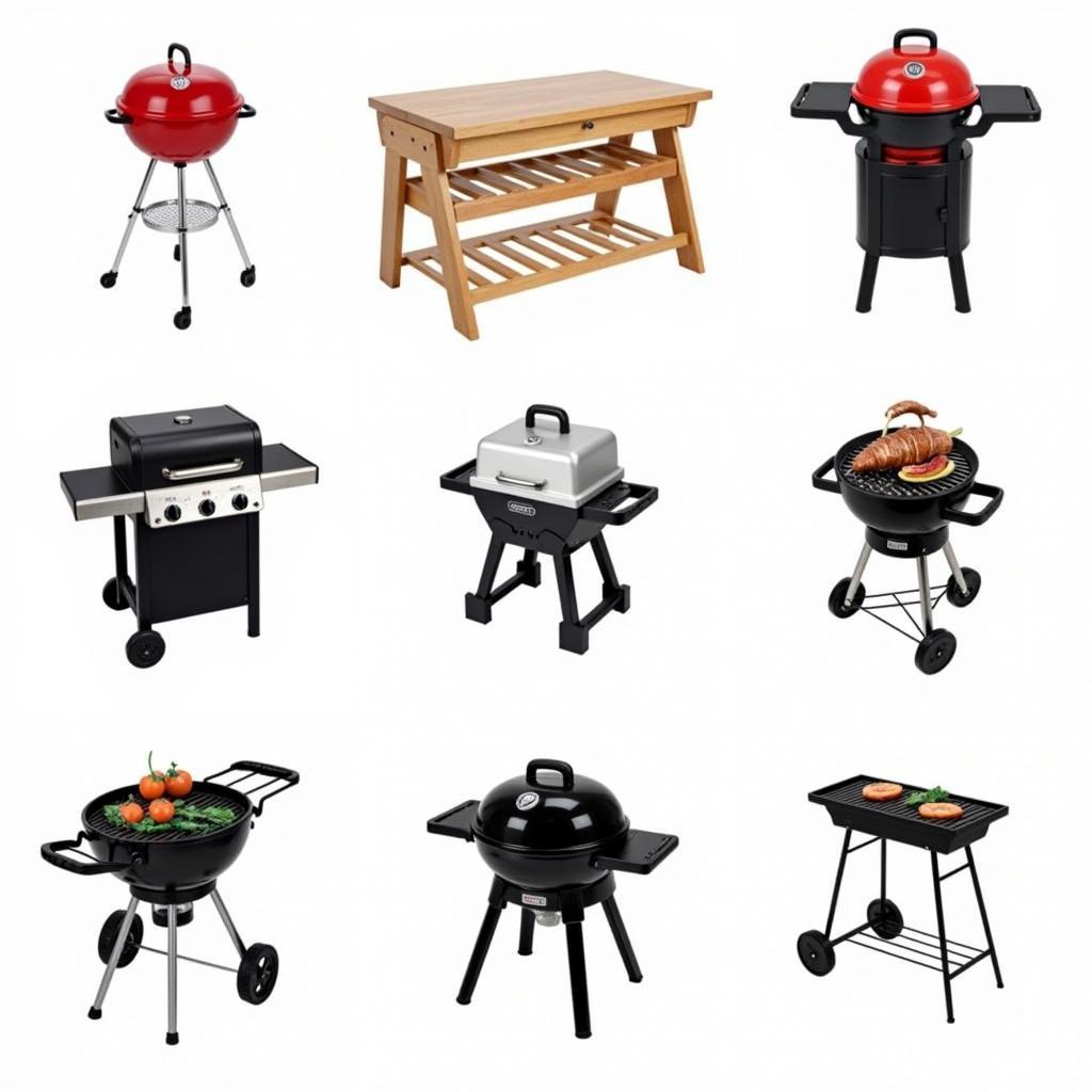 Các loại bếp đồ chơi BBQ cho bé