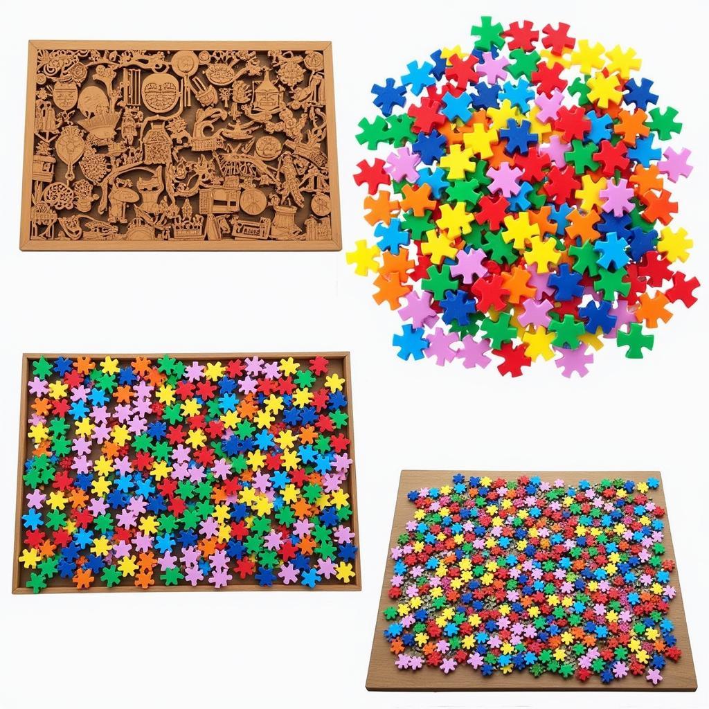 Các loại hình ghép puzzle