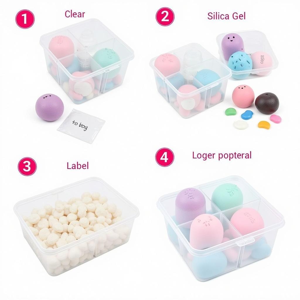 Cách bảo quản squishy