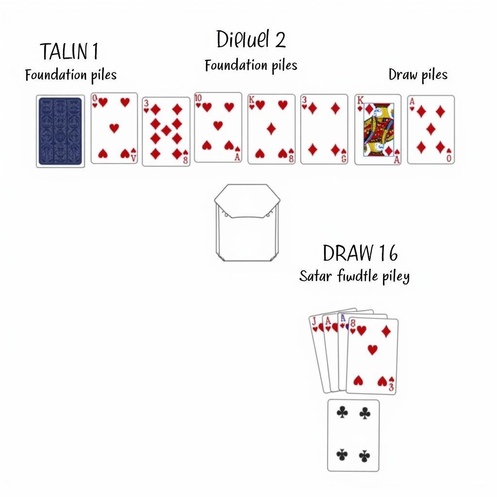 Solitaire Game Layout