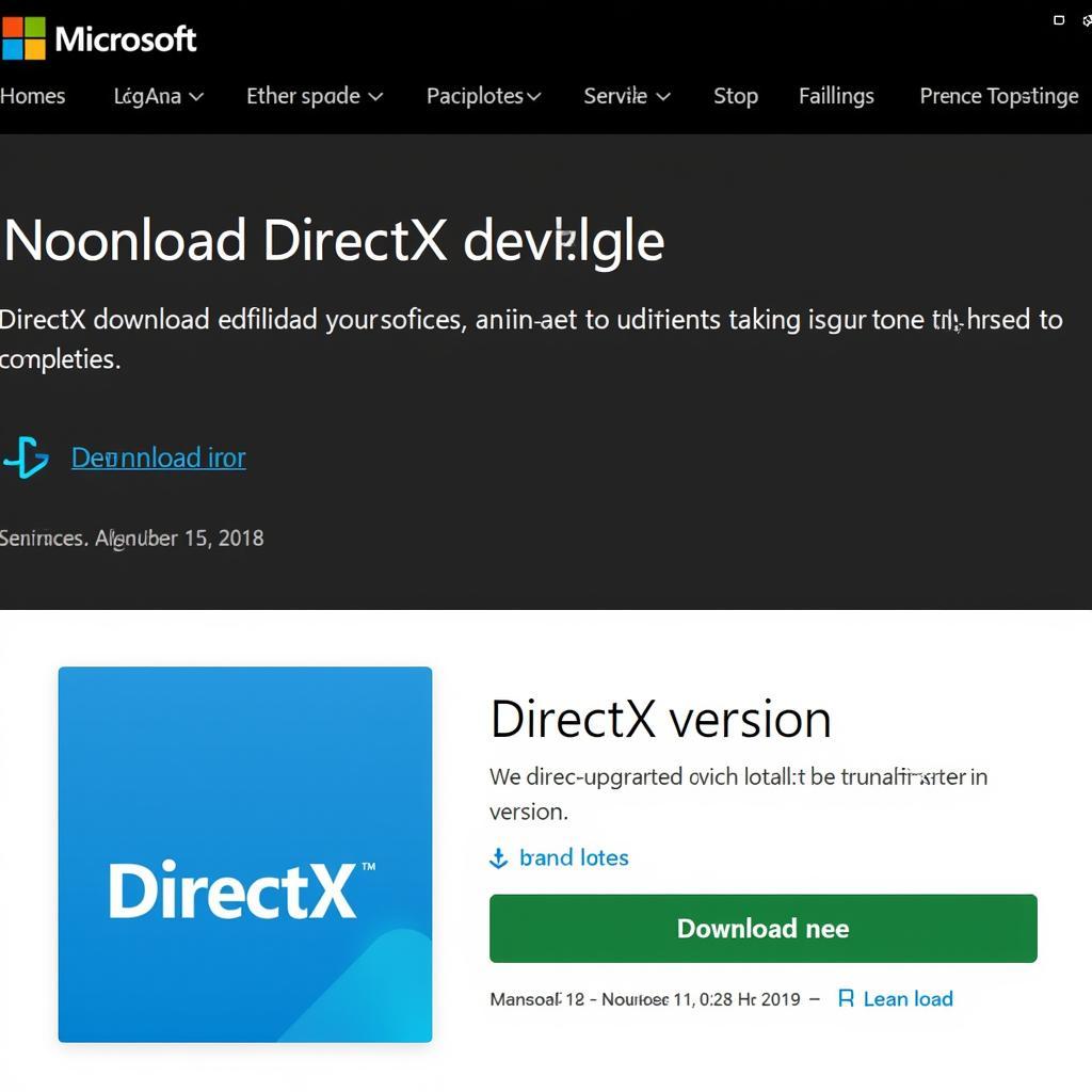 Cập nhật DirectX