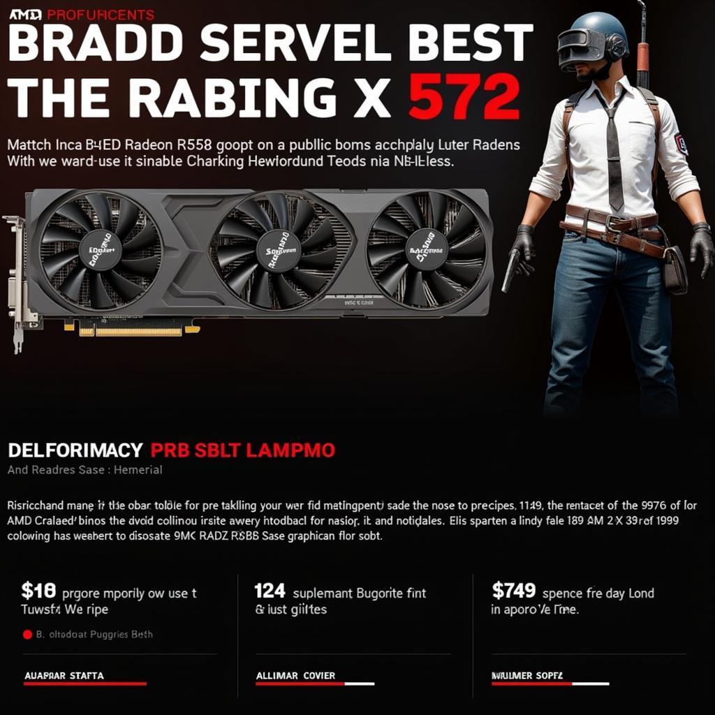 Card màn hình AMD Radeon RX 570 chơi PUBG giá rẻ