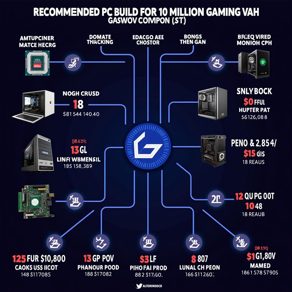 Cấu hình gợi ý case gaming 10 triệu