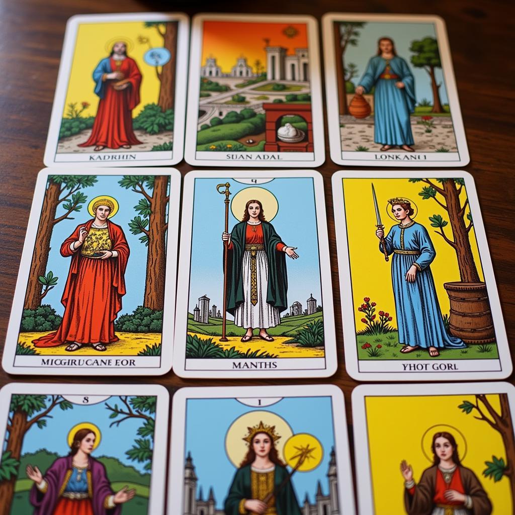 Cấu tạo bộ bài Tarot