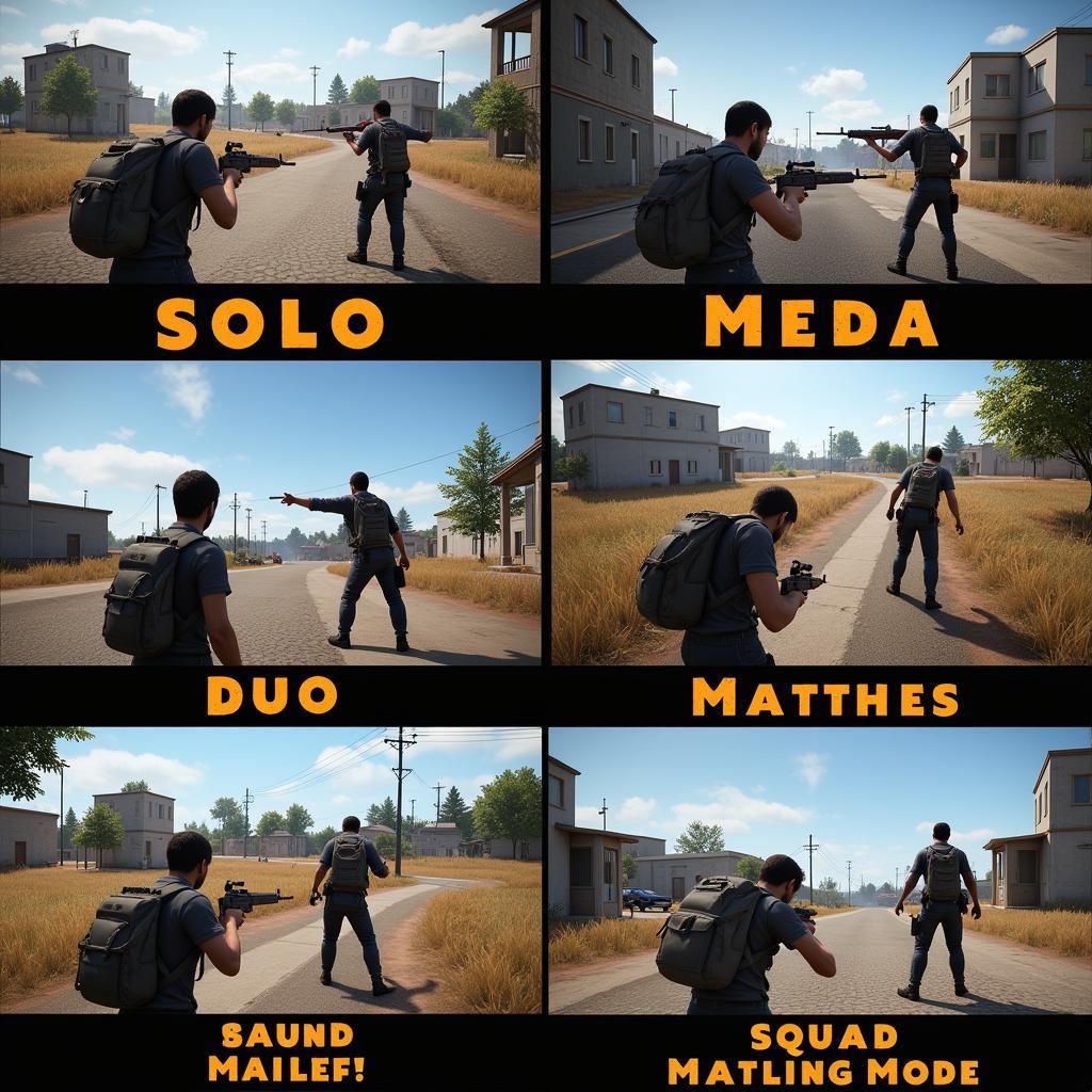 PUBG game modes