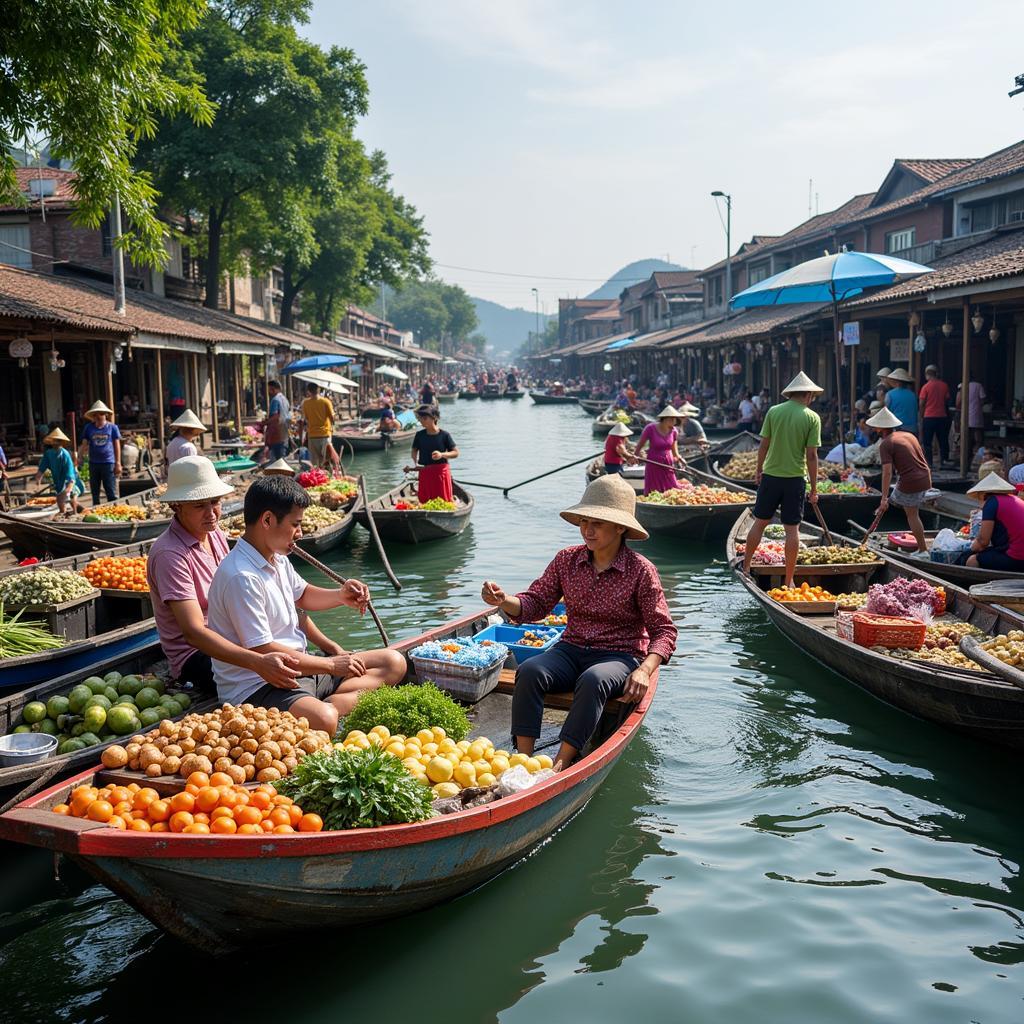 Chợ Nổi Cà Mau - Nét Đẹp Văn Hóa Miền Tây