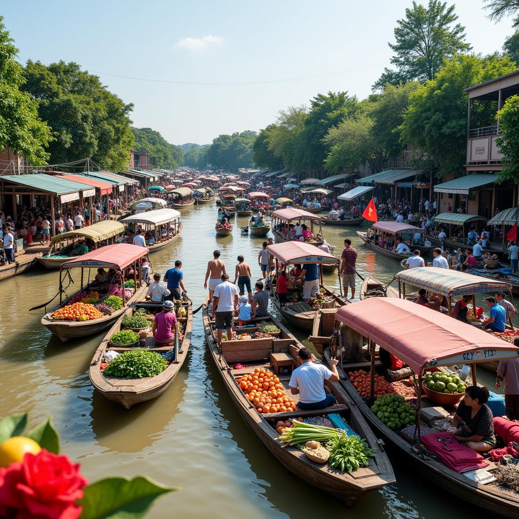 Chợ nổi Cao Lãnh