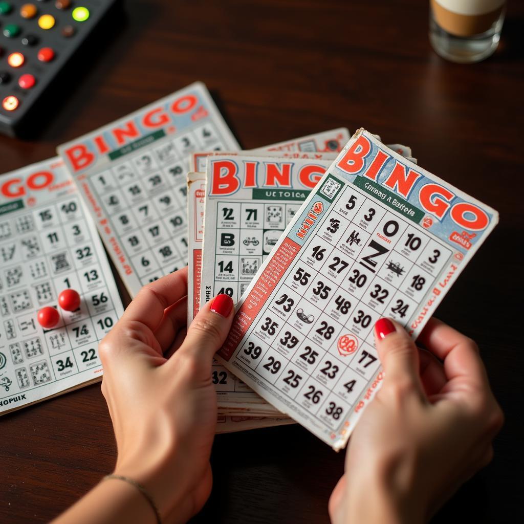 Chơi Bingo với nhiều bảng