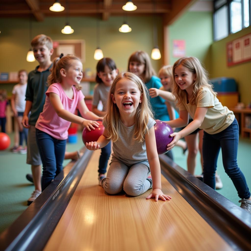 Chơi bowling mầm non mang lại nhiều lợi ích