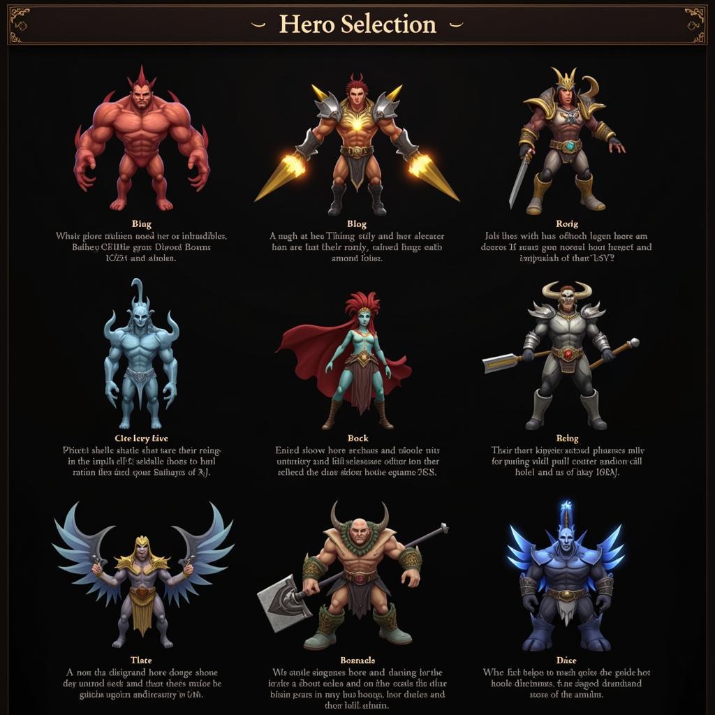 Chọn hero Dota 1