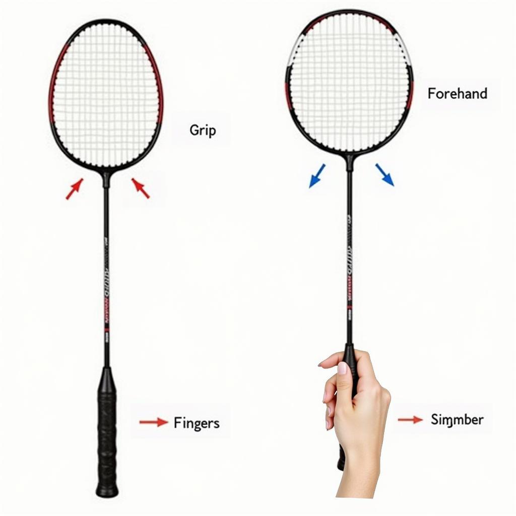 Cách chọn vợt cầu lông Yonex phù hợp, tư vấn chọn vợt, mẹo chọn vợt cầu lông