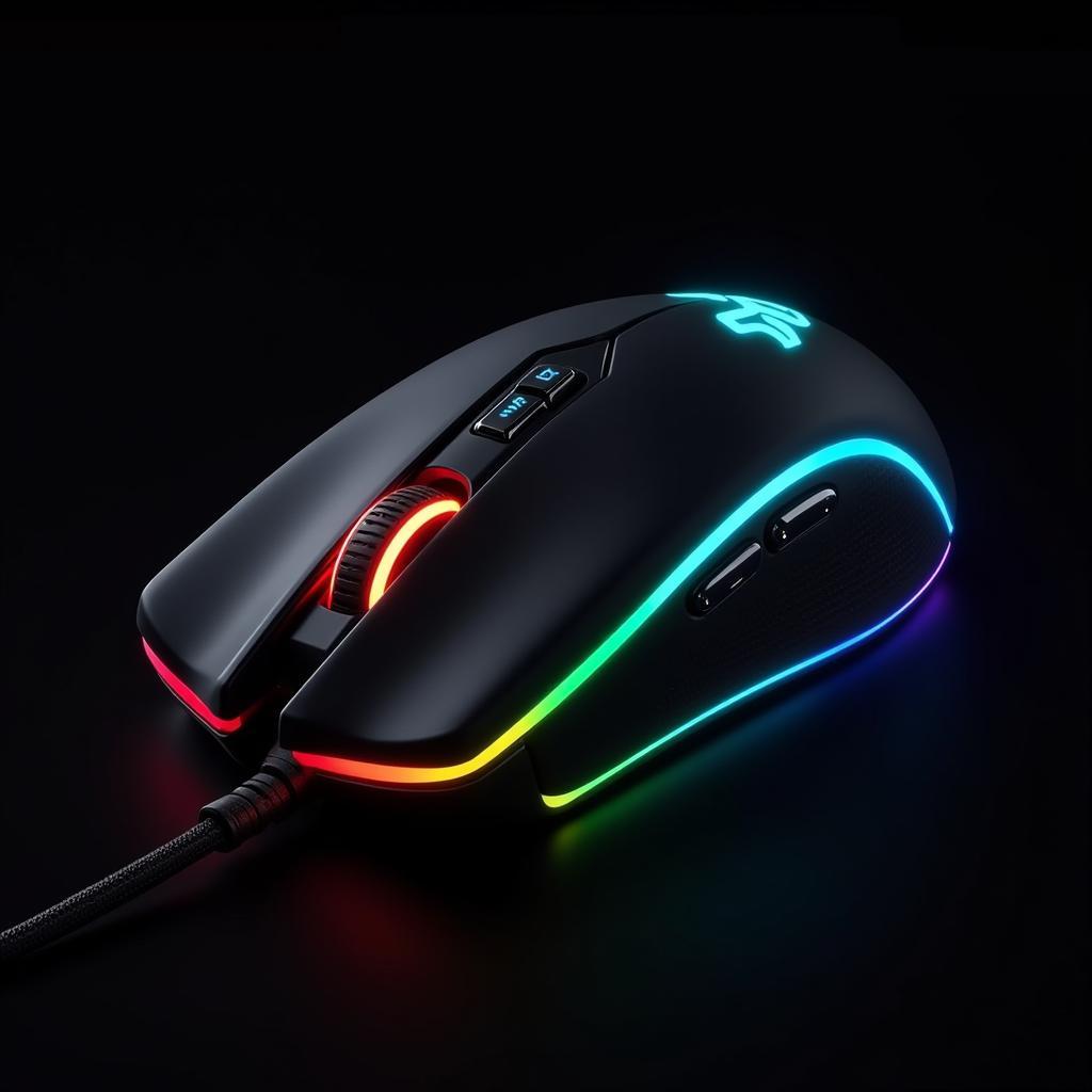 Gaming Mouse with RGB Lighting