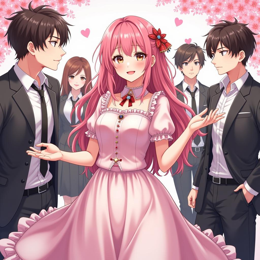 Cốt truyện lãng mạn trong otome game