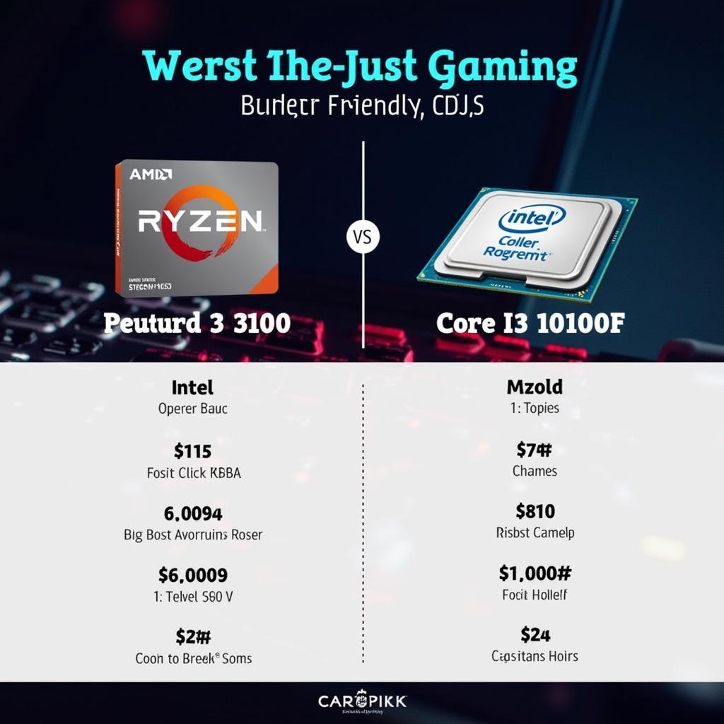 CPU Gaming Giá Rẻ