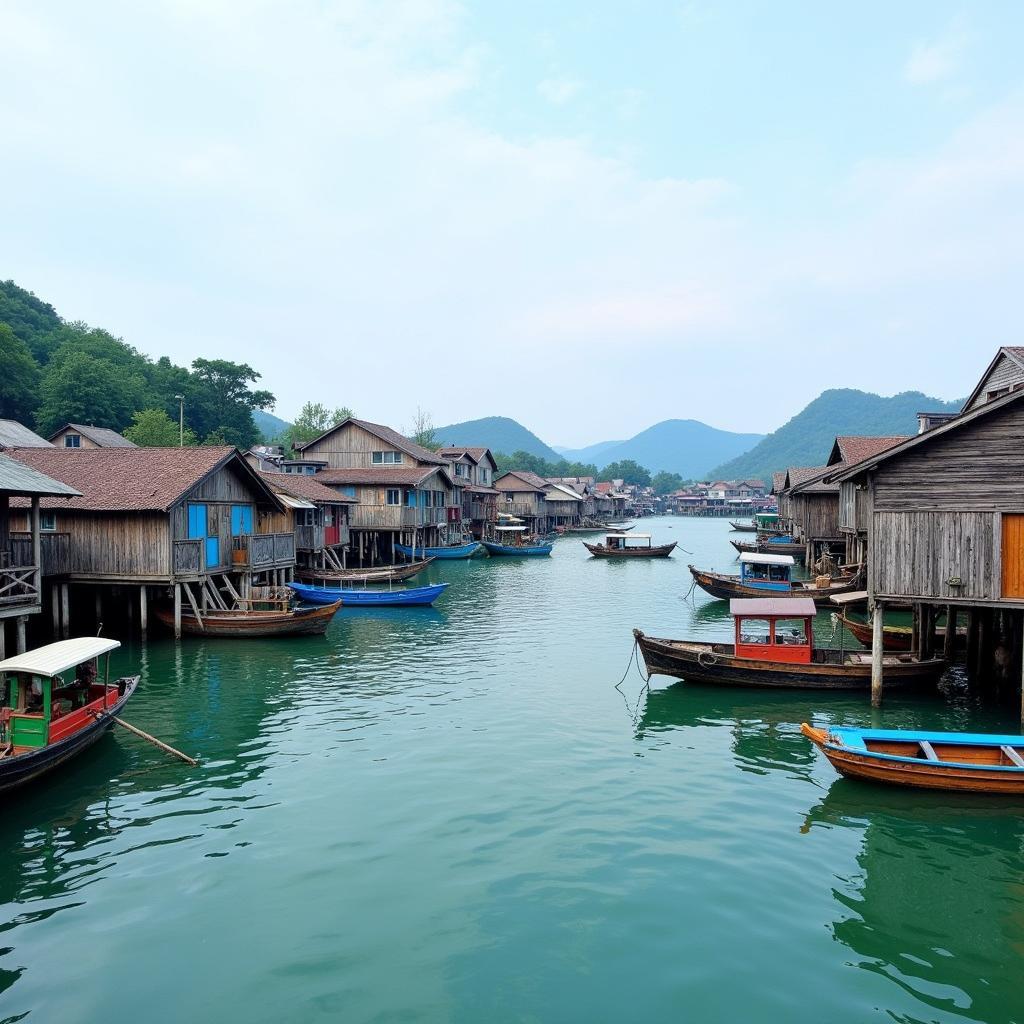 Cuộc sống làng chài Hàm Ninh