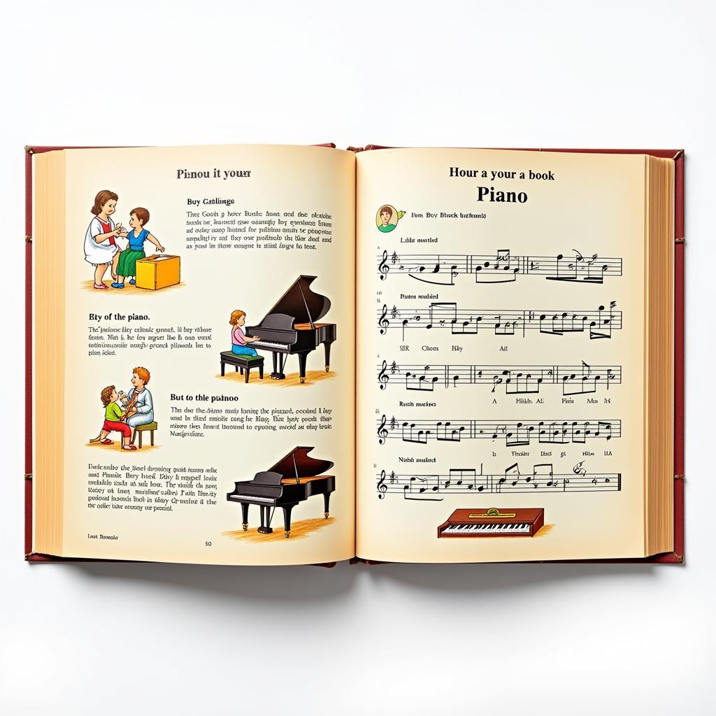 Cuốn sách hướng dẫn chơi piano