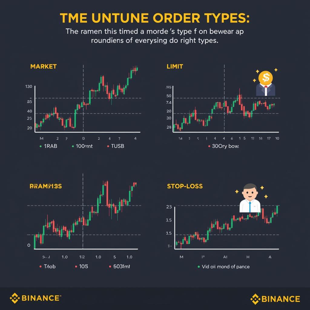 Đặt lệnh mua hoặc bán trên Binance