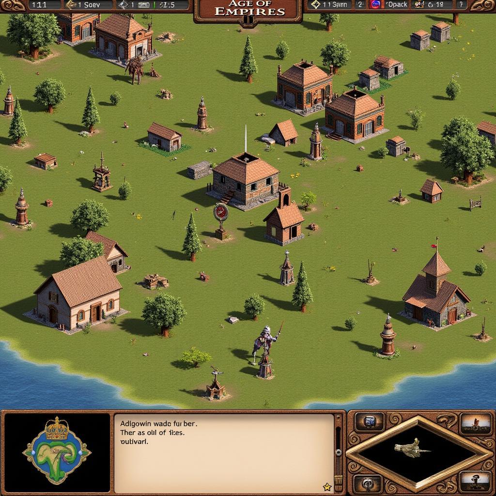 Age of Empires II: The Age of Kings gameplay screenshot