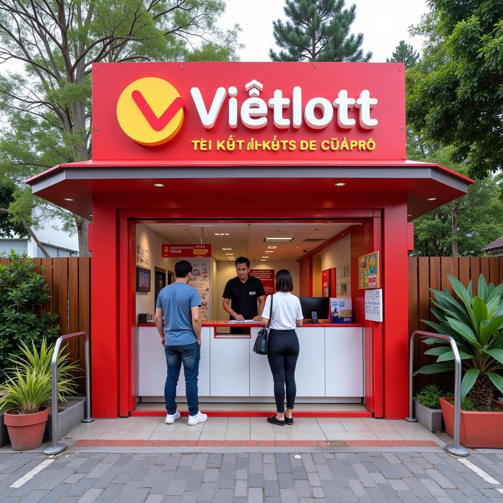 Điểm bán vé số Vietlott