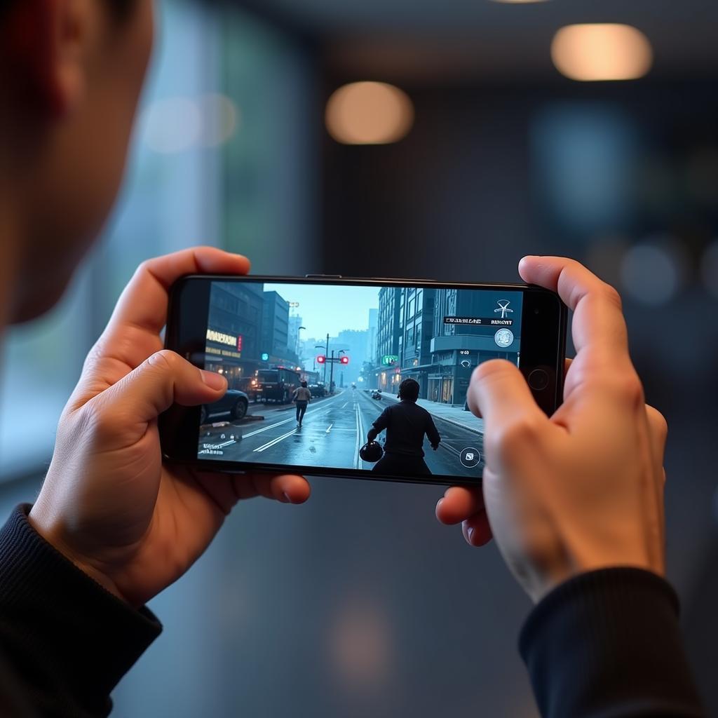 ASUS Selfie Phone Playing Game