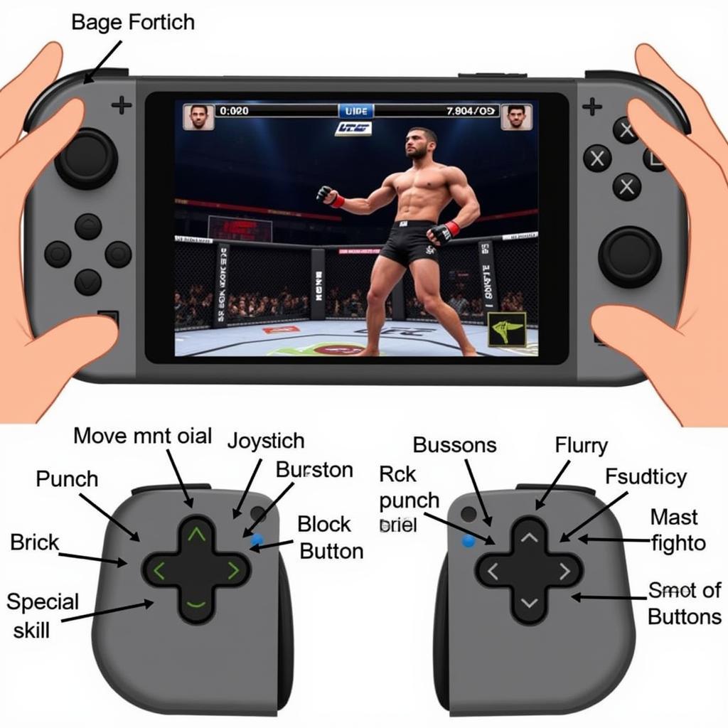 Điều khiển UFC Mobile