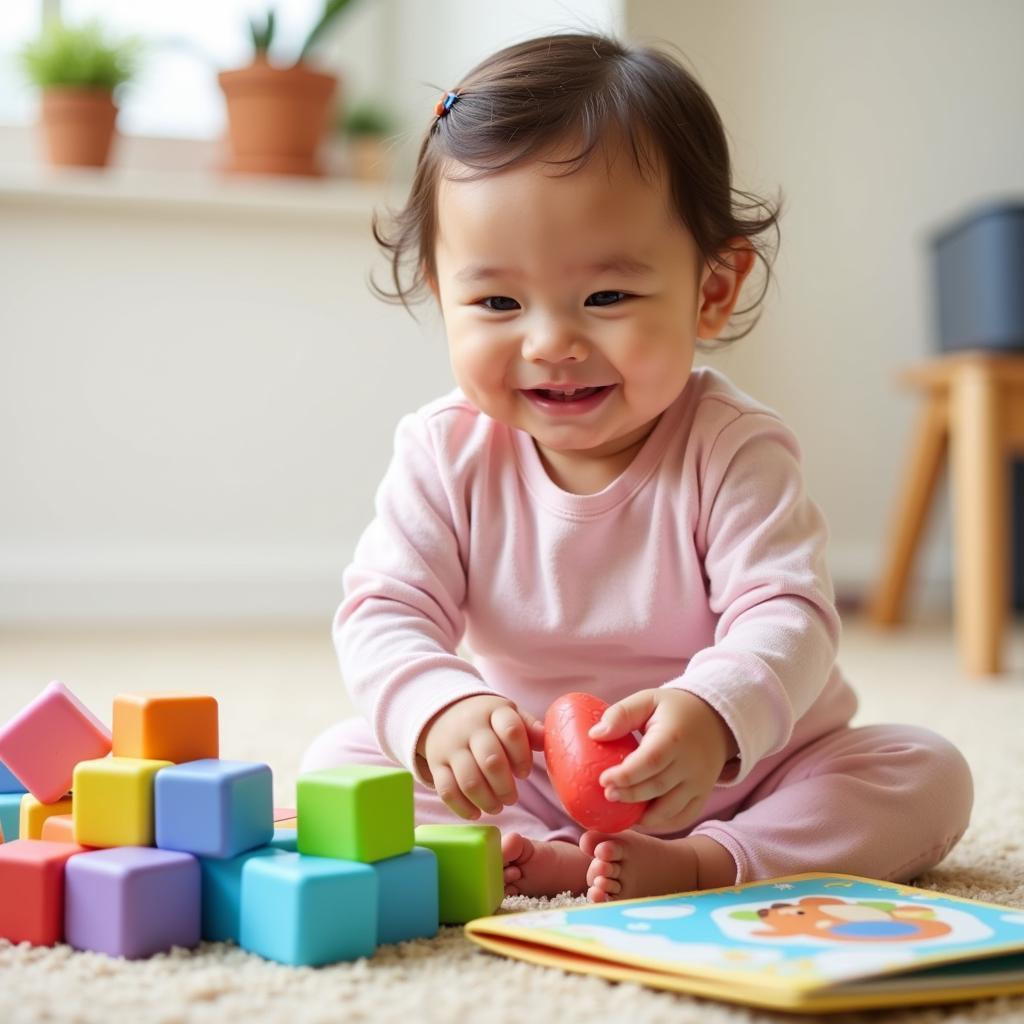 Sensory toys for 10-month-old baby girl