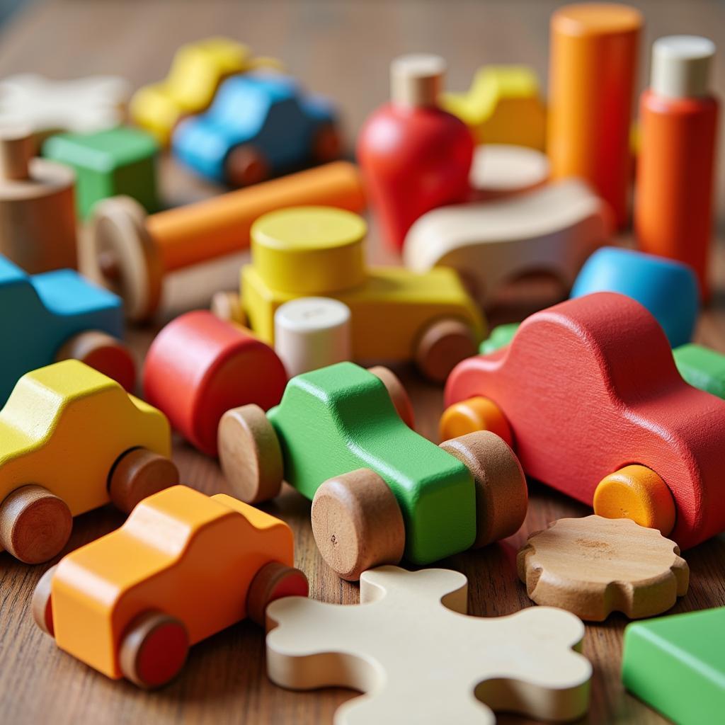 Wooden toys for kids