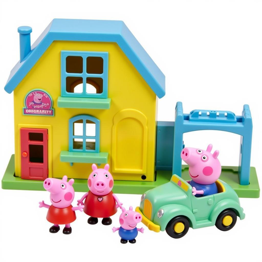 Bộ đồ chơi gia đình heo Peppa